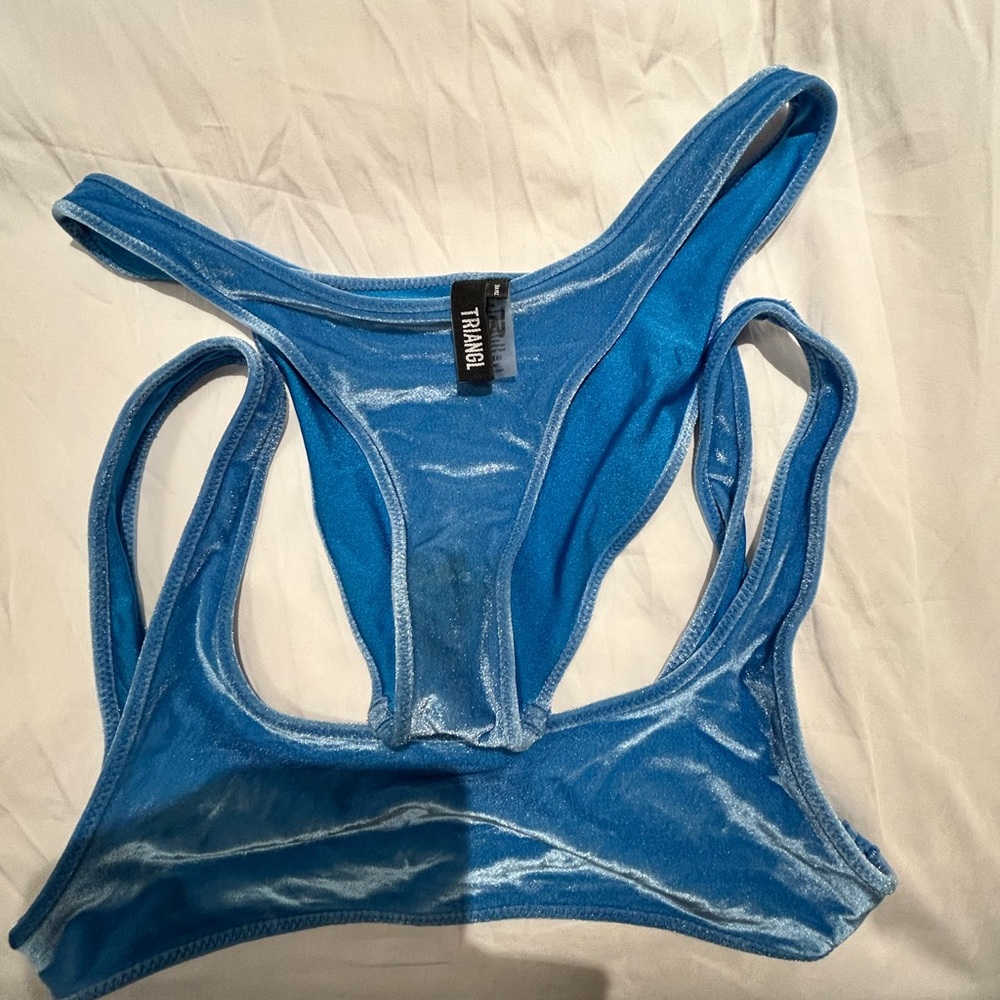 Triangl Swimwear Blue Bikini Set